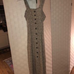 Womens cheetah print dress
